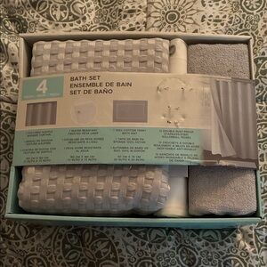 Gray Bath Set